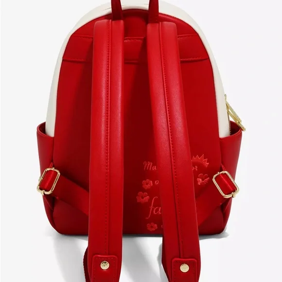 Loungefly Disney Snow White and the Seven Dwarves Heart Box Mini Backpack NWOT - Picture 4 of 16